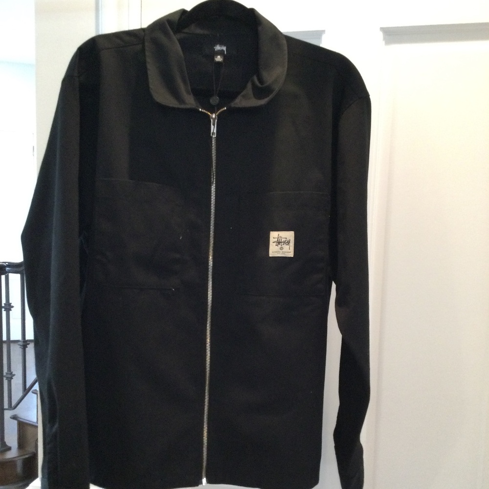 Stussy Men’s jacket, Black, size M